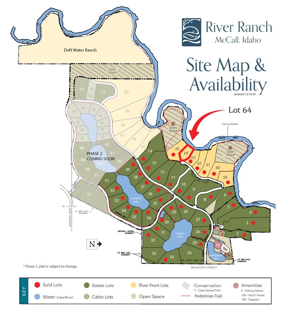 LOT 64 River Run Court # 64, McCall Unit: 64
