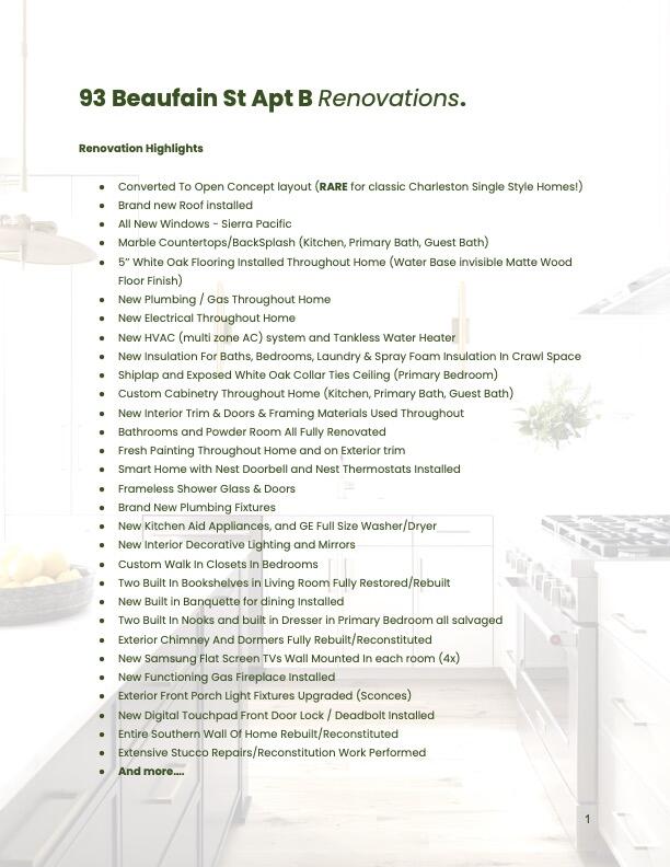 93 Beaufain Street # B