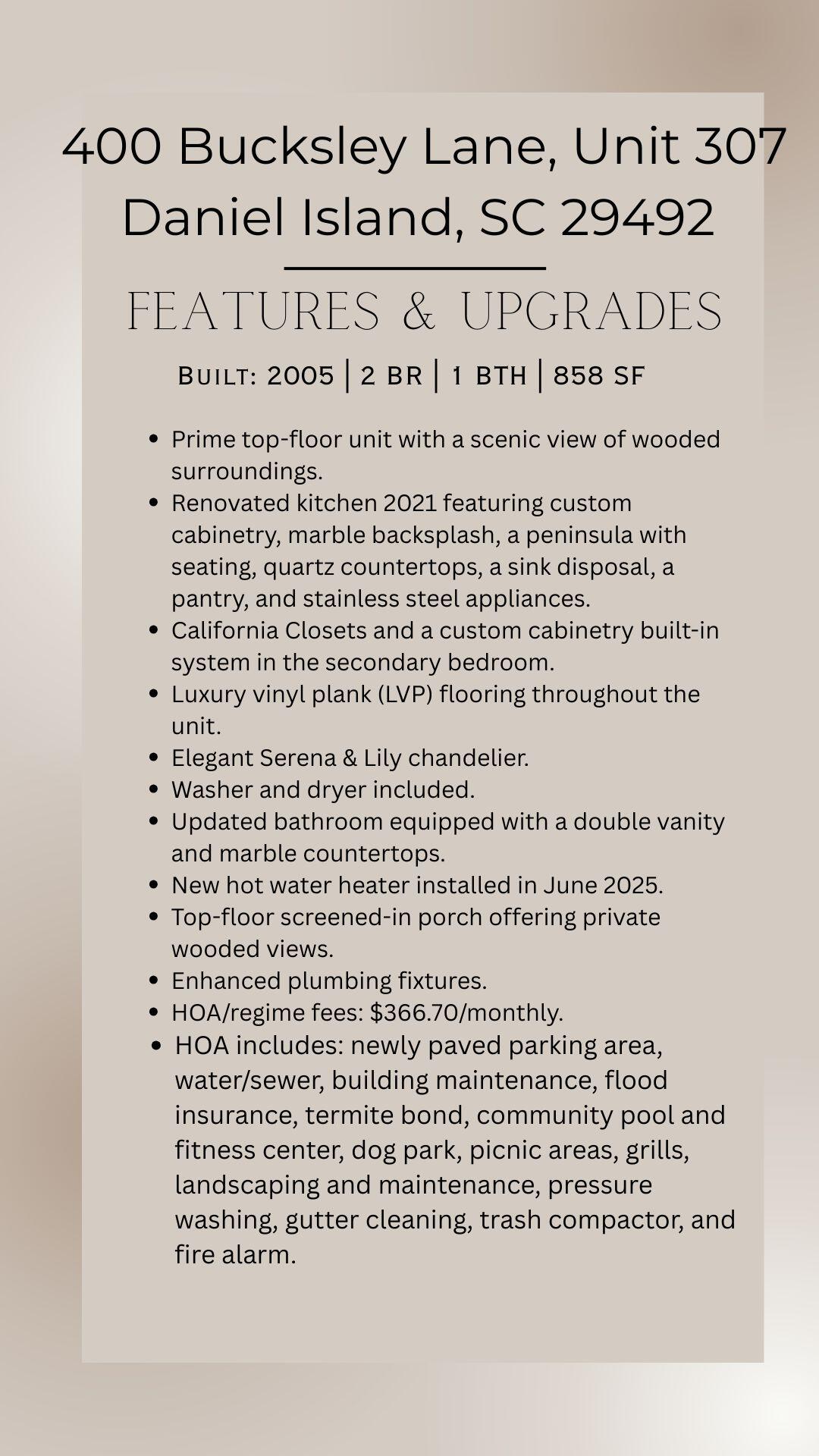 400 Bucksley Lane # 307