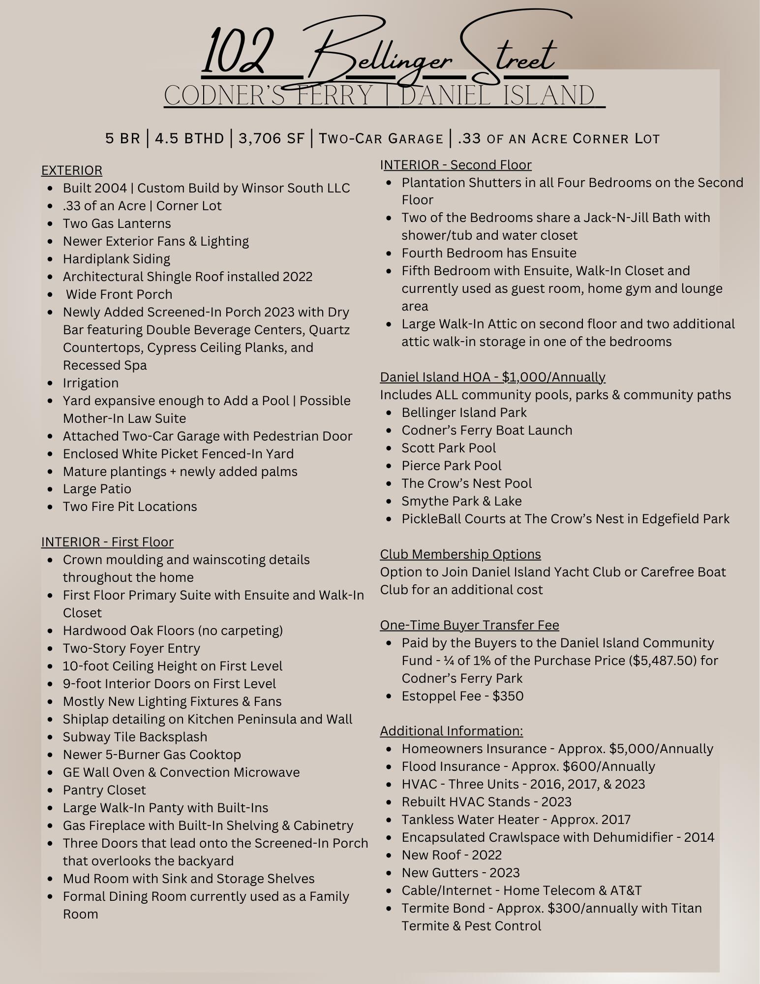 102 Bellinger Street