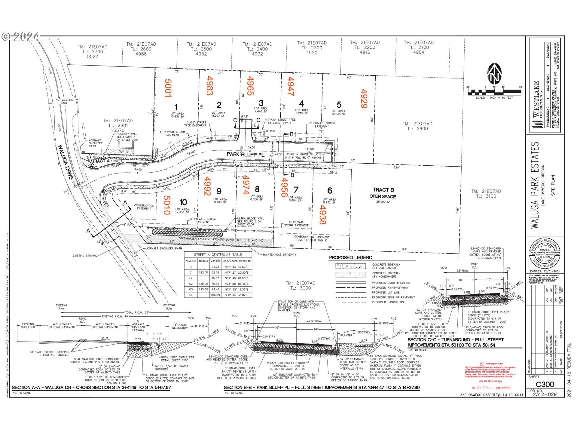 5010 PARK BLUFF PL, Lake Oswego