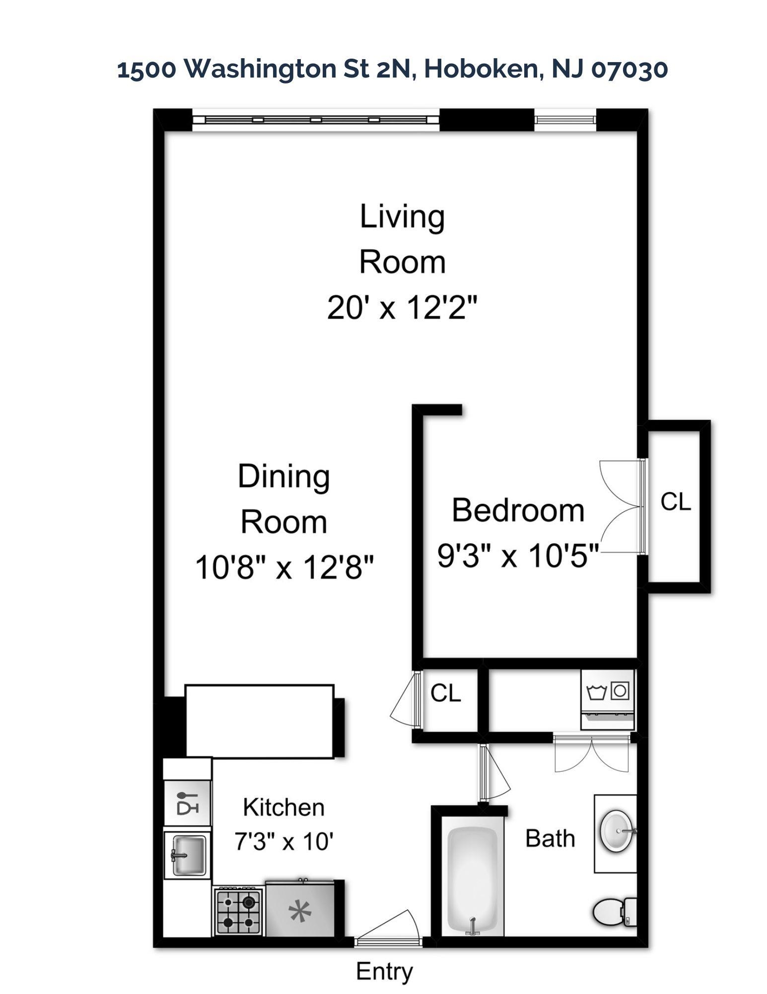 1500 WASHINGTON ST Unit: 2N