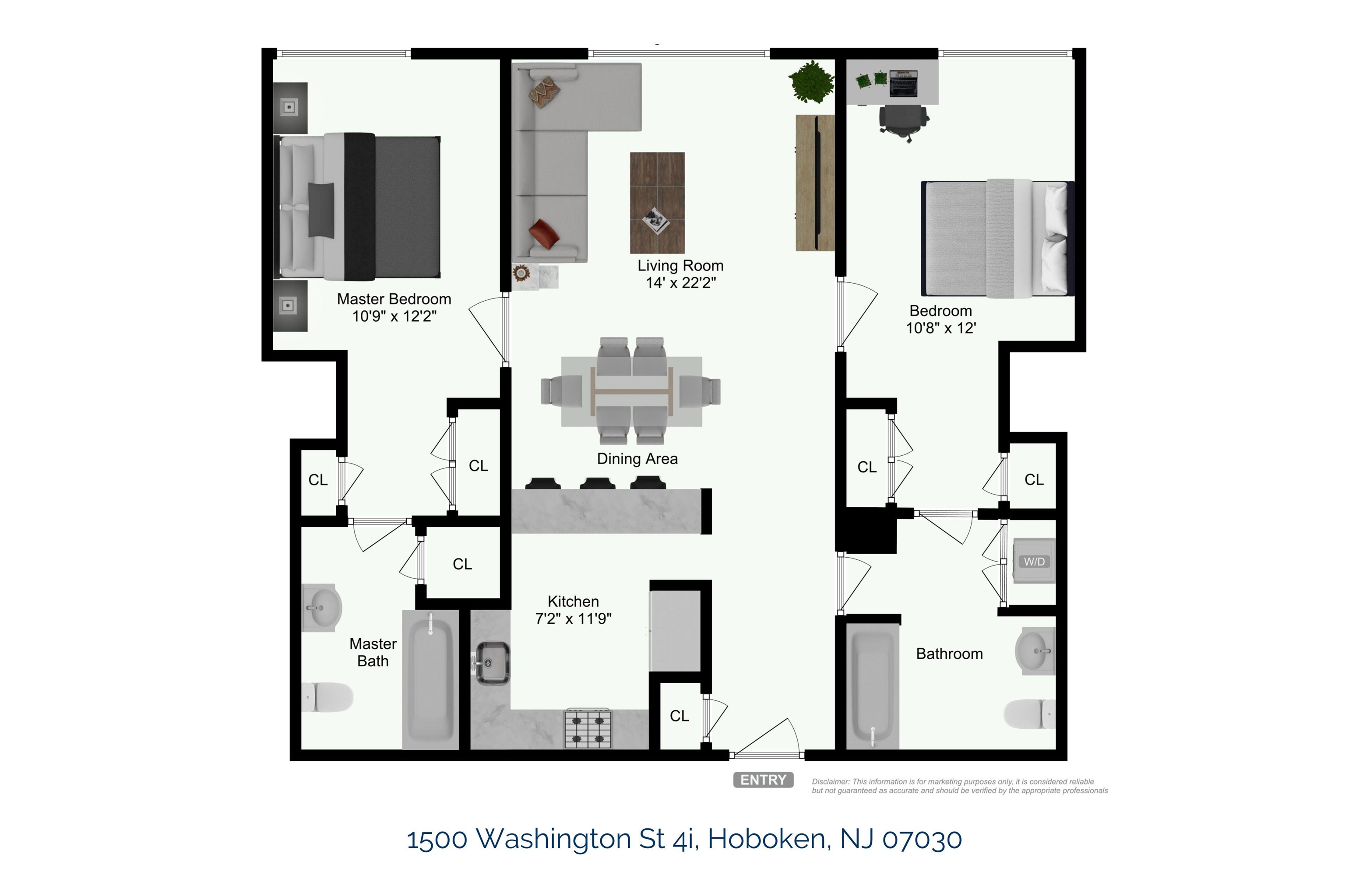 1500 WASHINGTON ST Unit: 4i