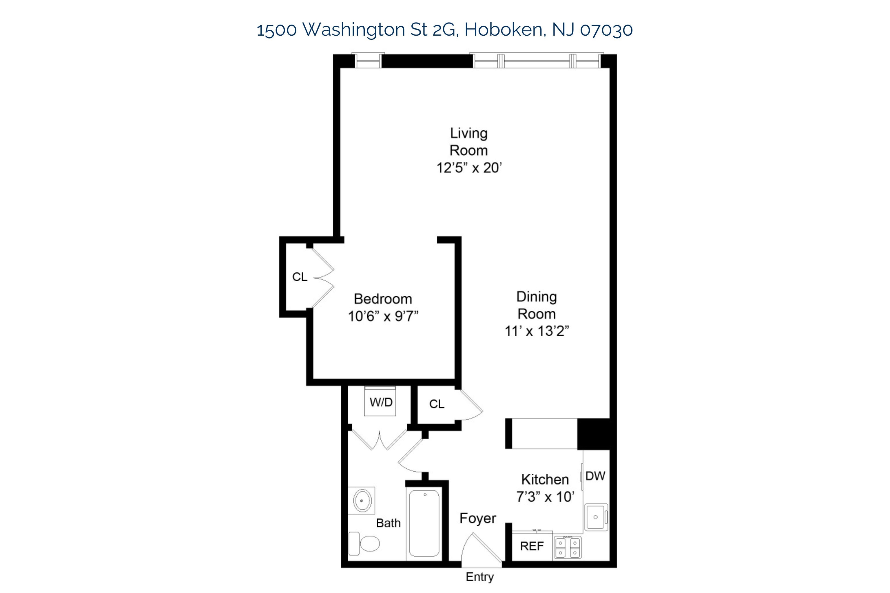 1500 WASHINGTON ST Unit: 2G