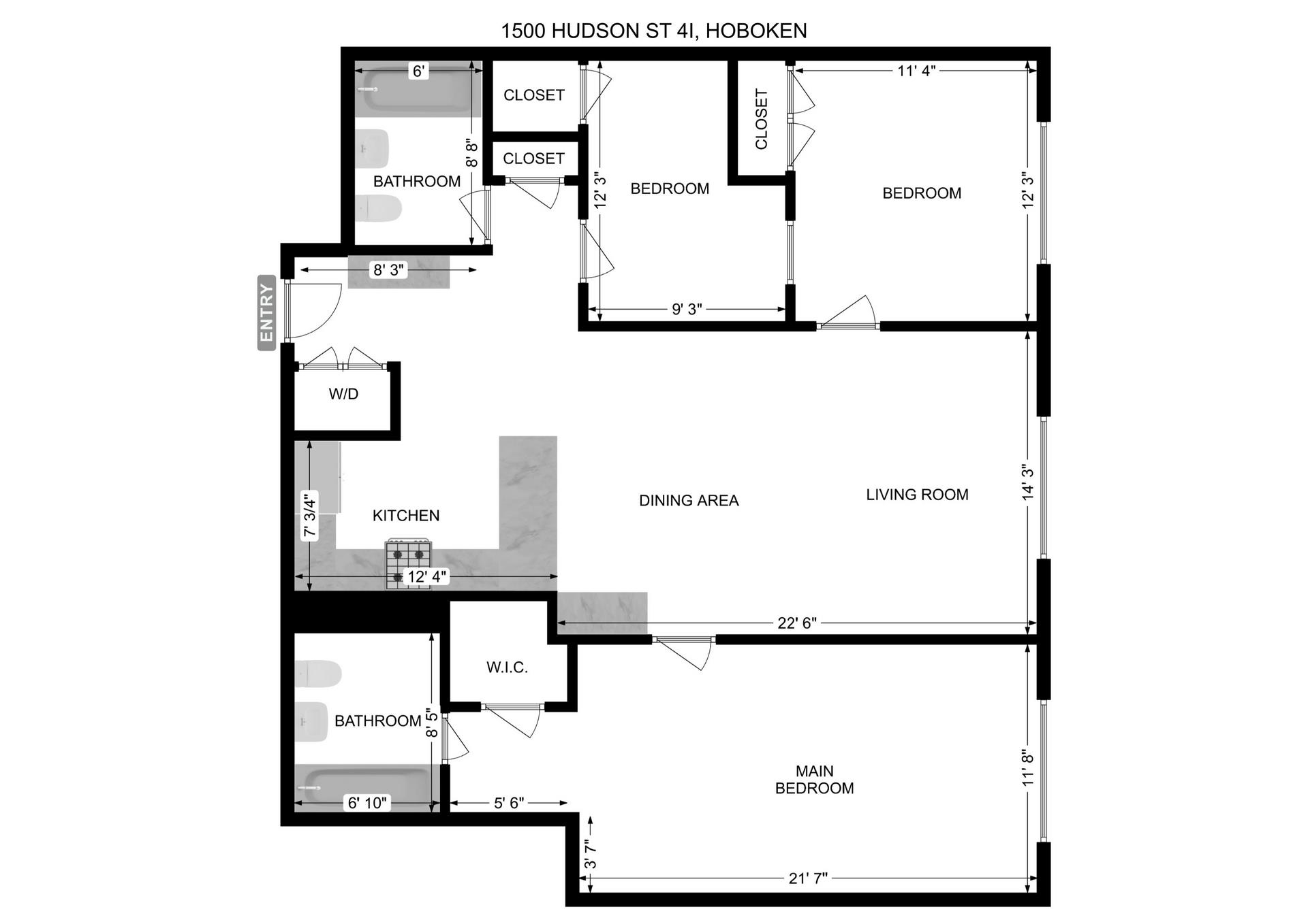 1500 HUDSON ST Unit: 4i