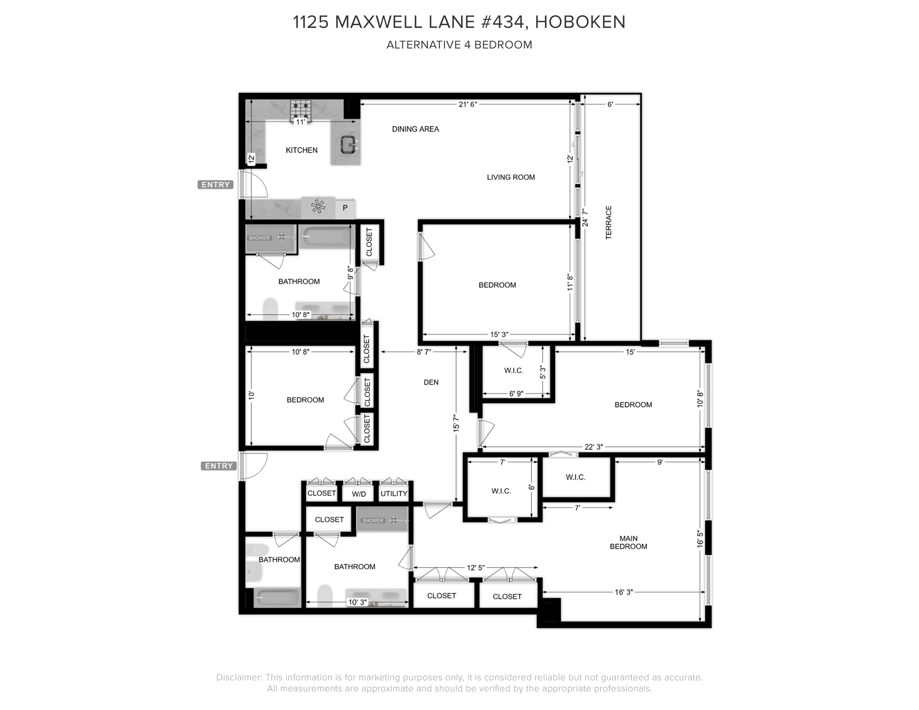 1125 MAXWELL LANE Unit: 434/436