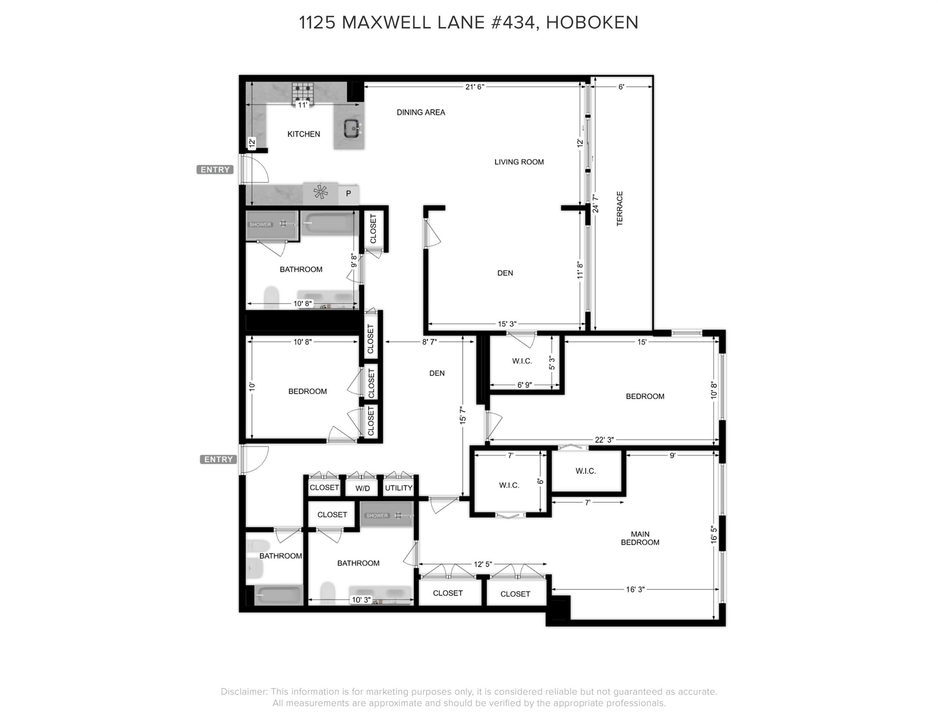 1125 MAXWELL LANE Unit: 434/436
