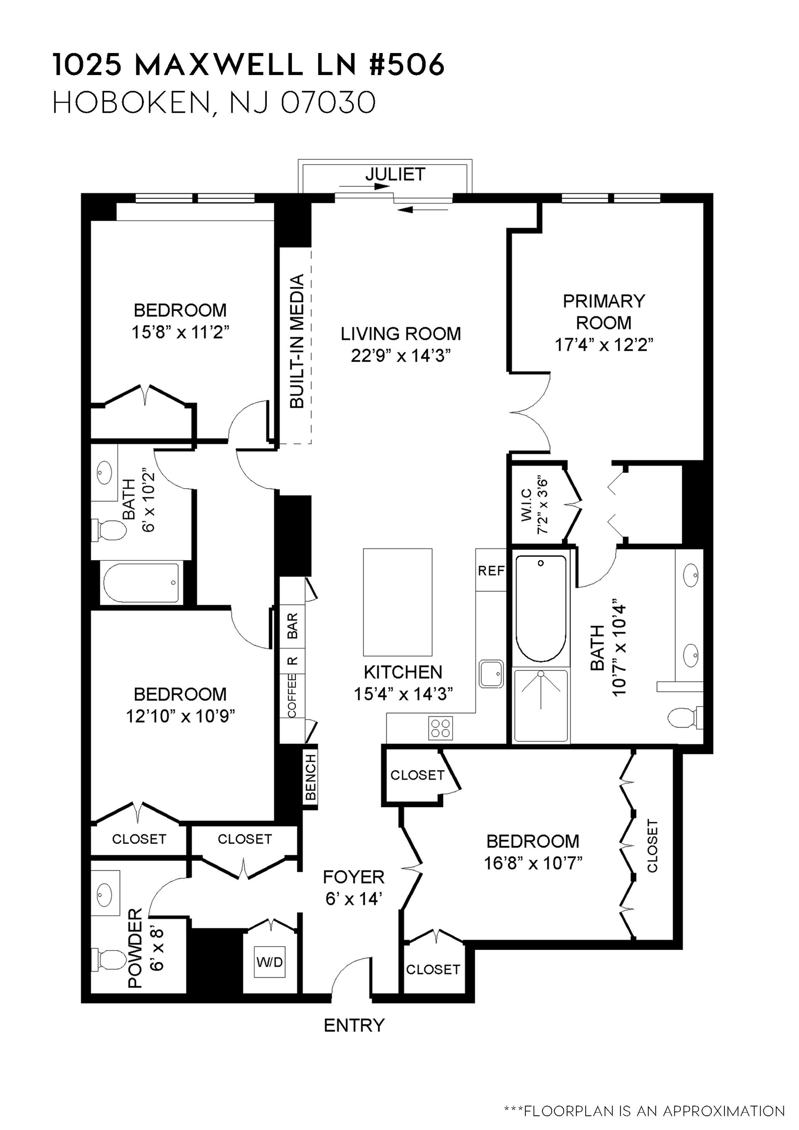 1025 MAXWELL LANE Unit: 506