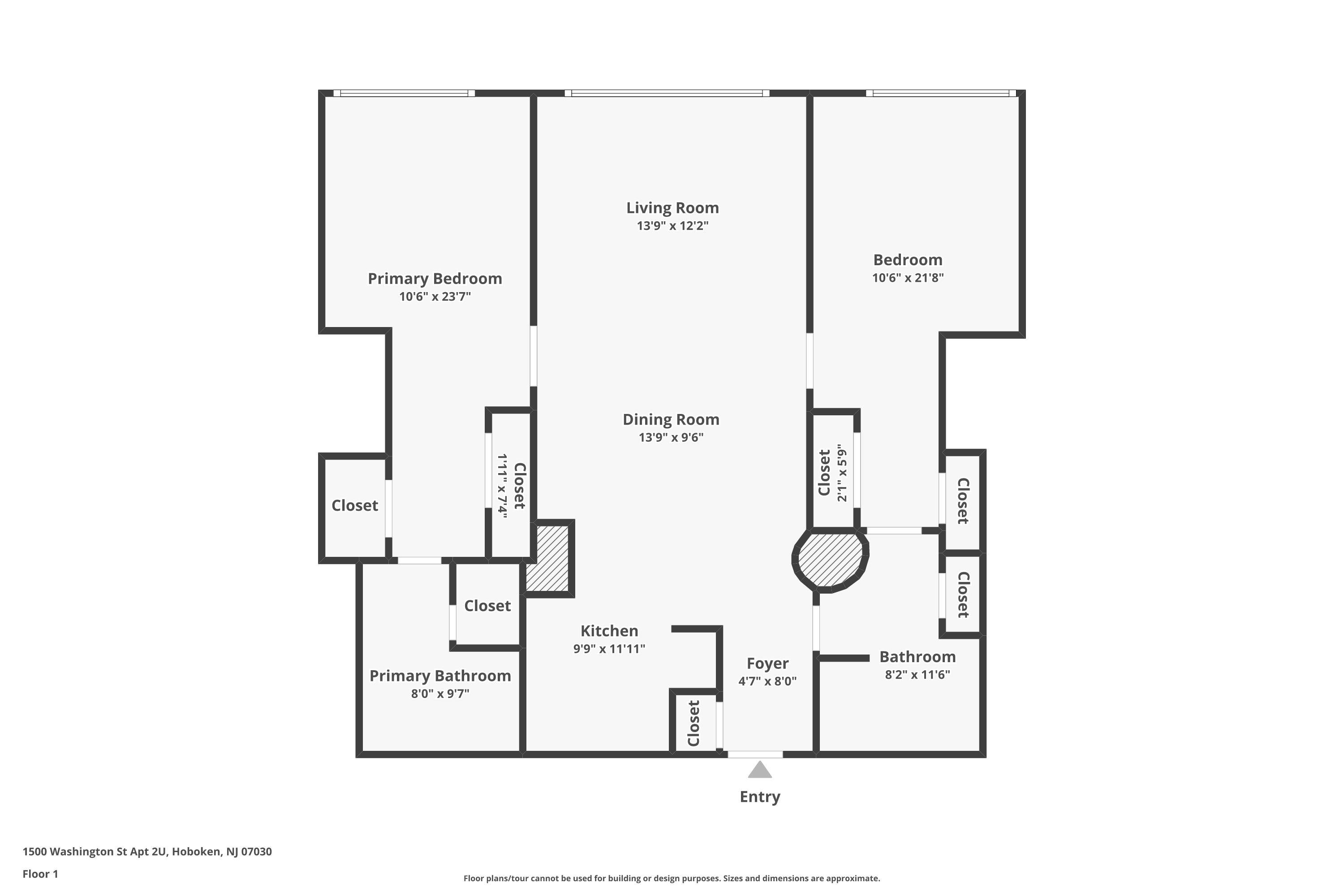1500 WASHINGTON ST Unit: 2U