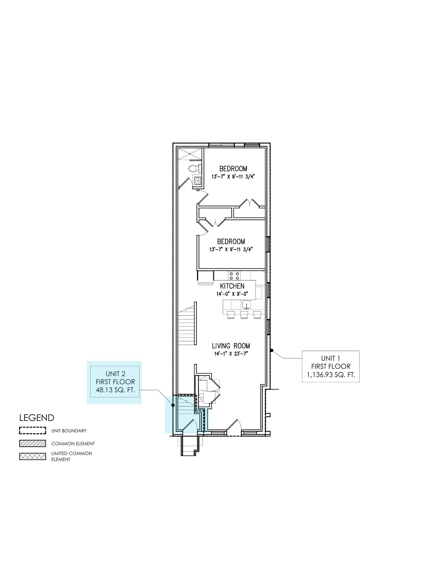 600 BRAMHALL AVE Unit: 2