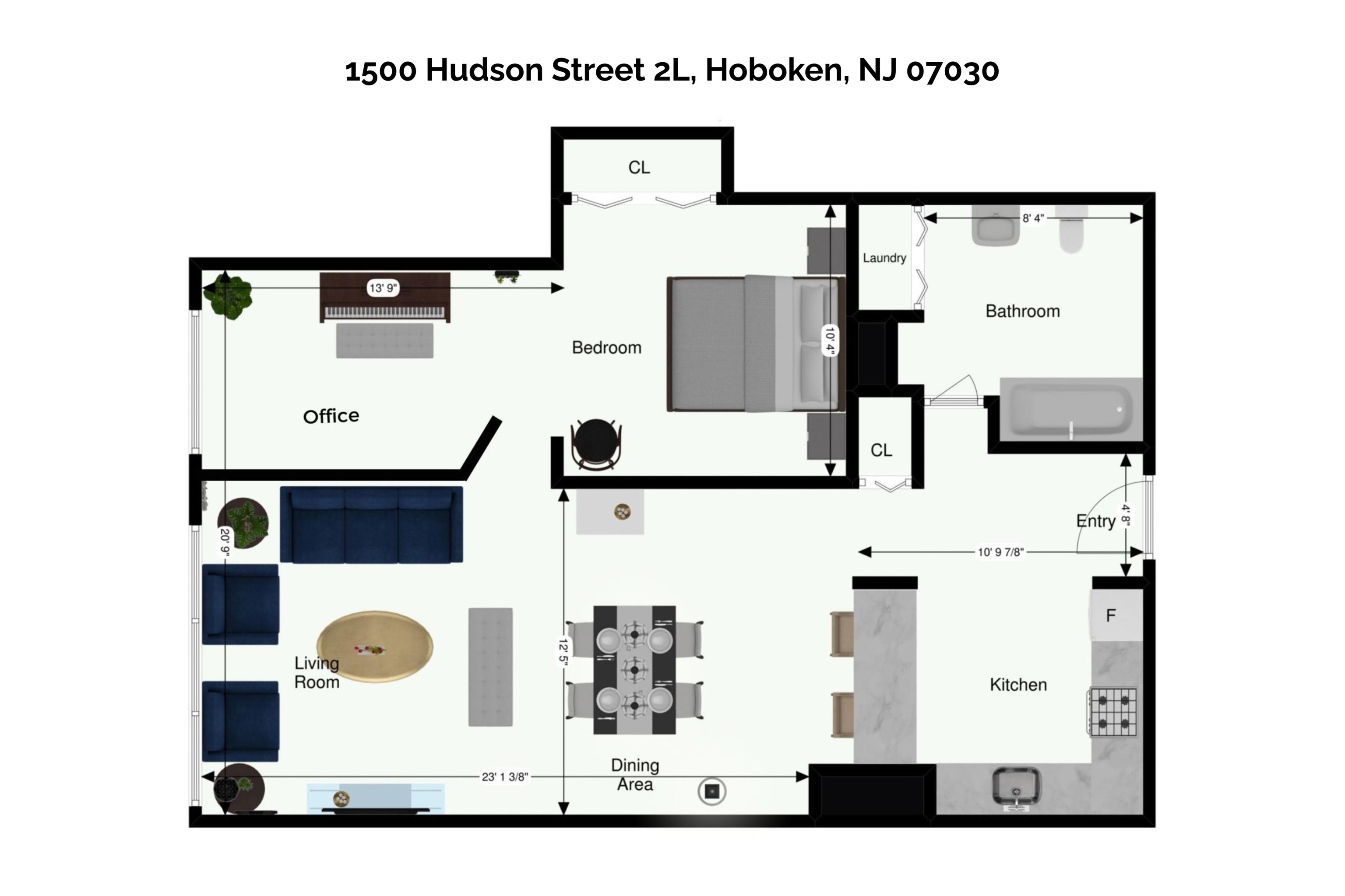 1500 HUDSON ST Unit: 2L