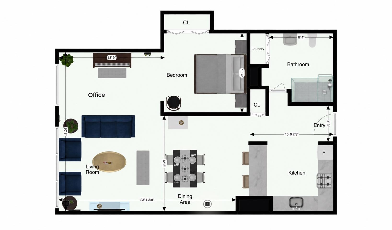 1500 HUDSON ST Unit: 4L