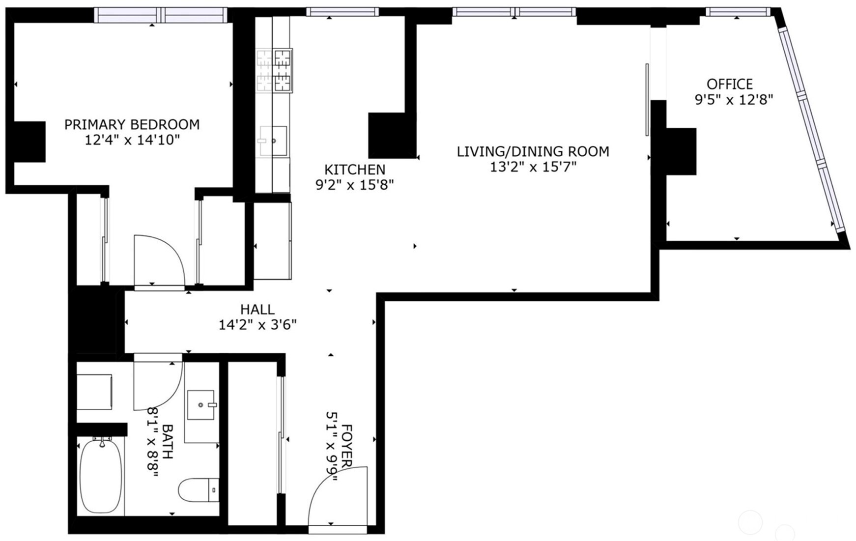 121 Stewart Street Unit: 2402