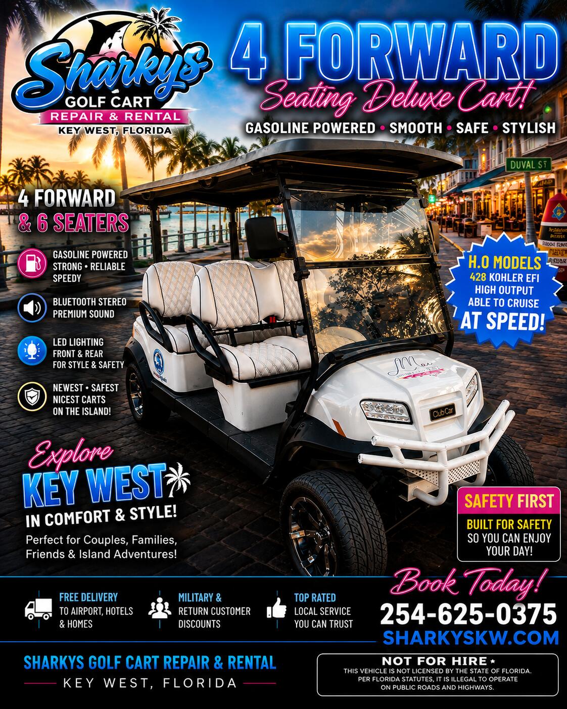 1 Sharkys Golf Cart Repair & Rental