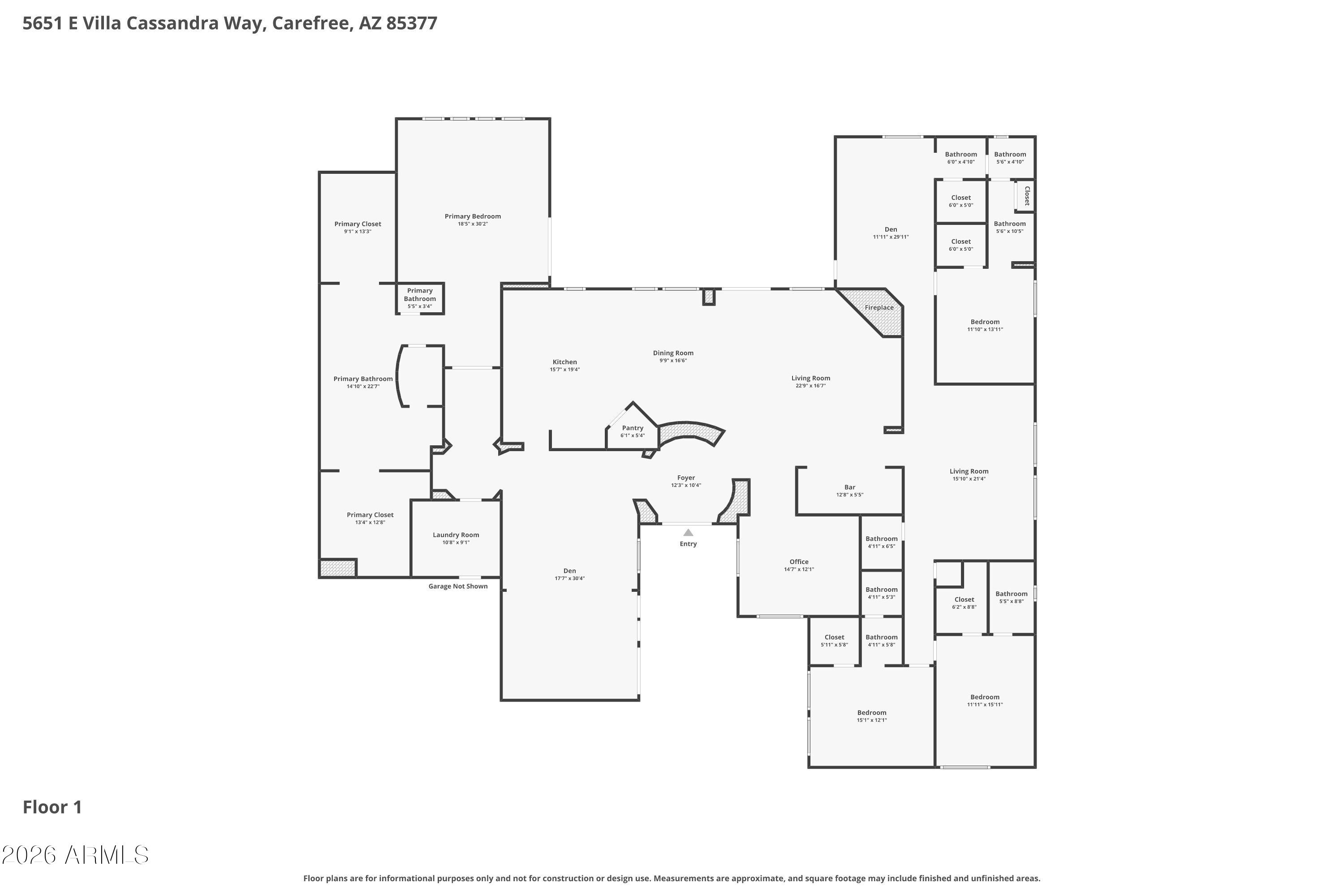 5651 E VILLA CASSANDRA Way