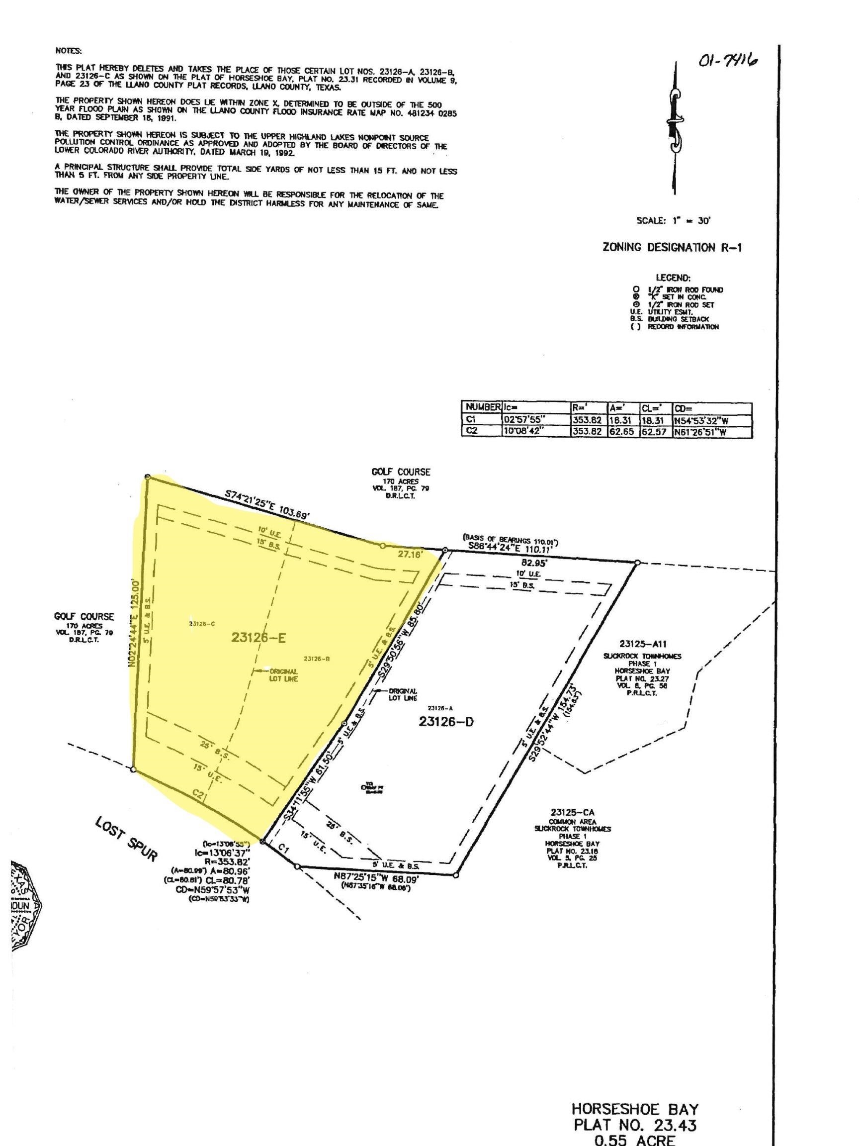 Lot 23126-E Lost Spur