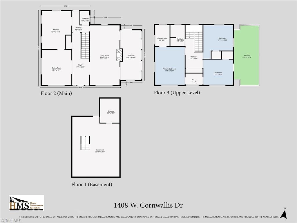 1406 W Cornwallis Drive