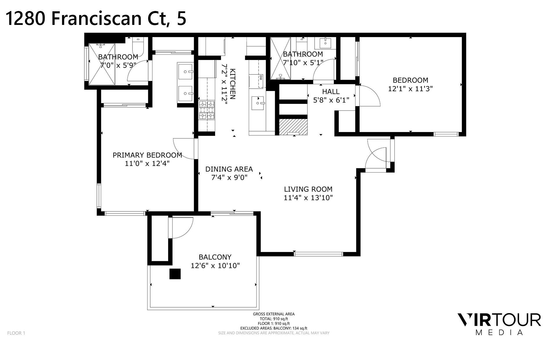 1280 Franciscan Court, 5