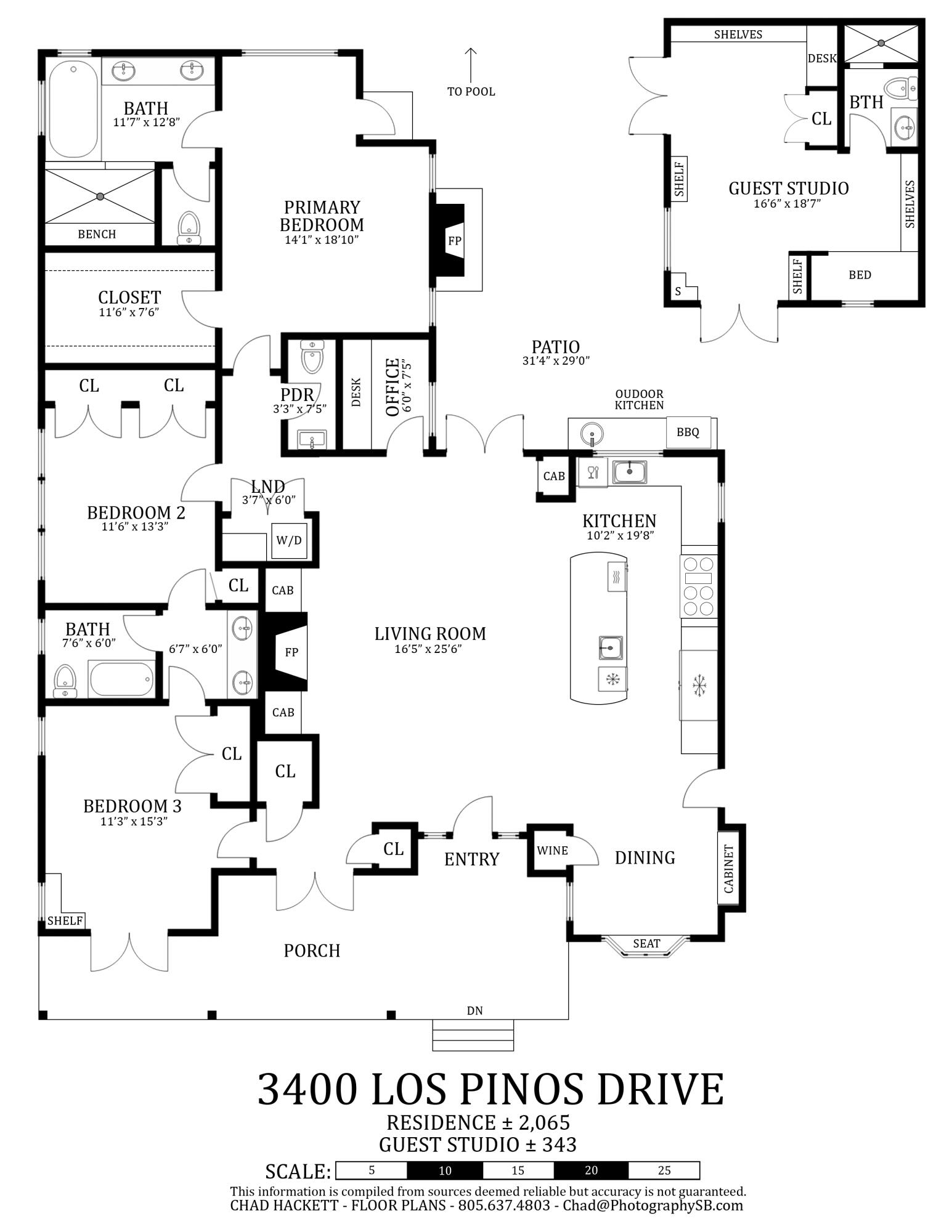 3400 Los Pinos Drive