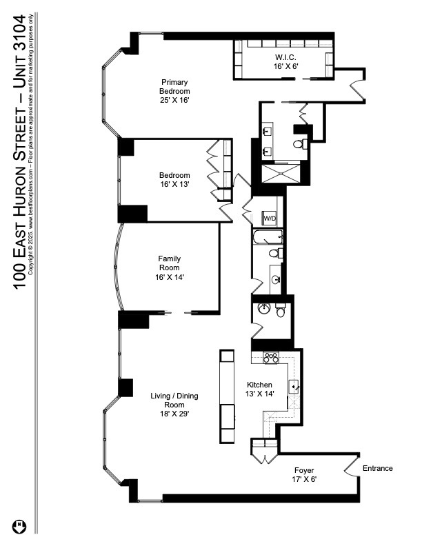 100 E Huron Street Unit: 3104