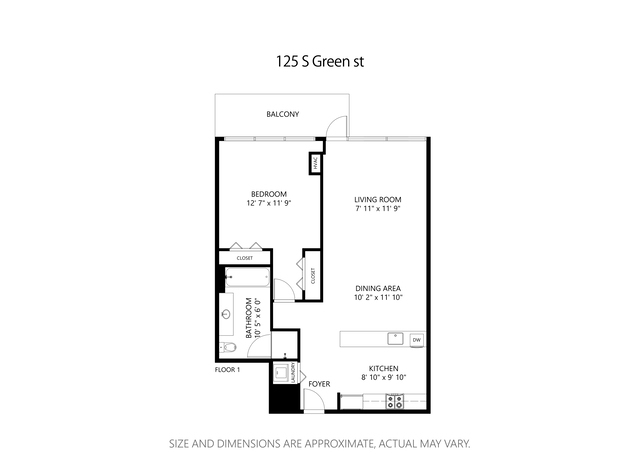 125 S Green Street Unit: 209A