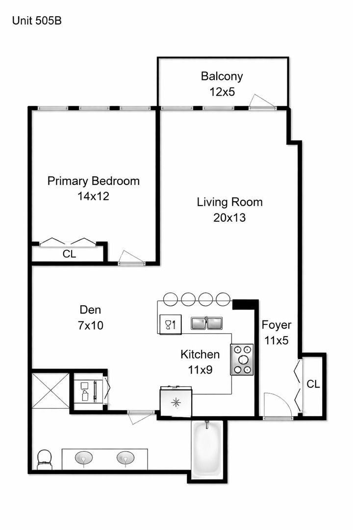 123 S Green Street Unit: 505B