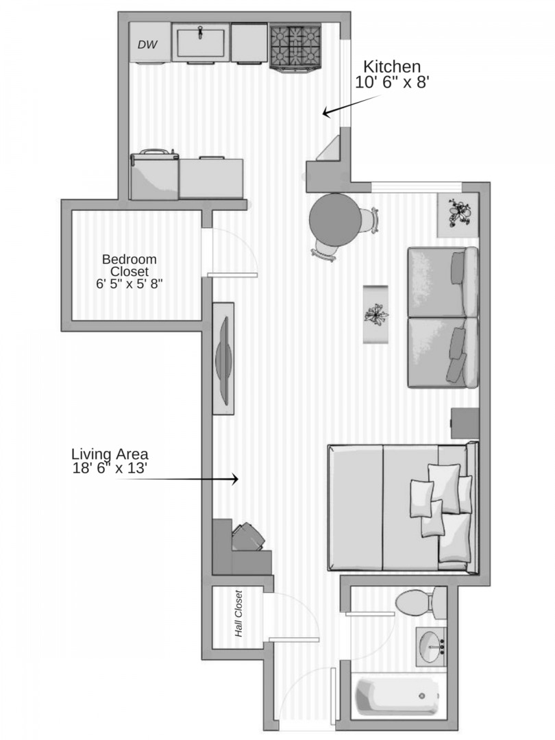 10 W Elm Street Unit: 801