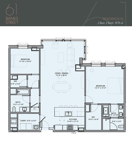 61 E Banks Street Unit: 802