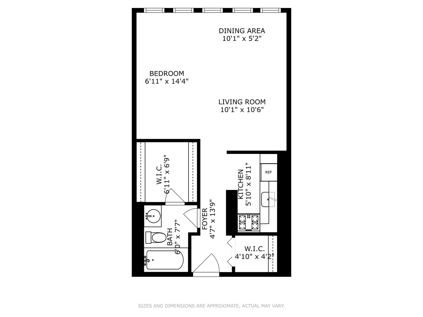 1 E Scott Street Unit: 1005