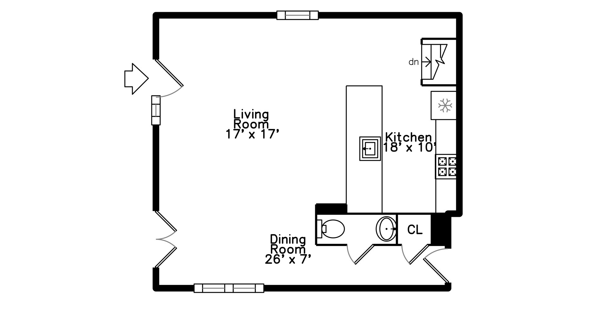6126 N Mozart Street Unit: 1F