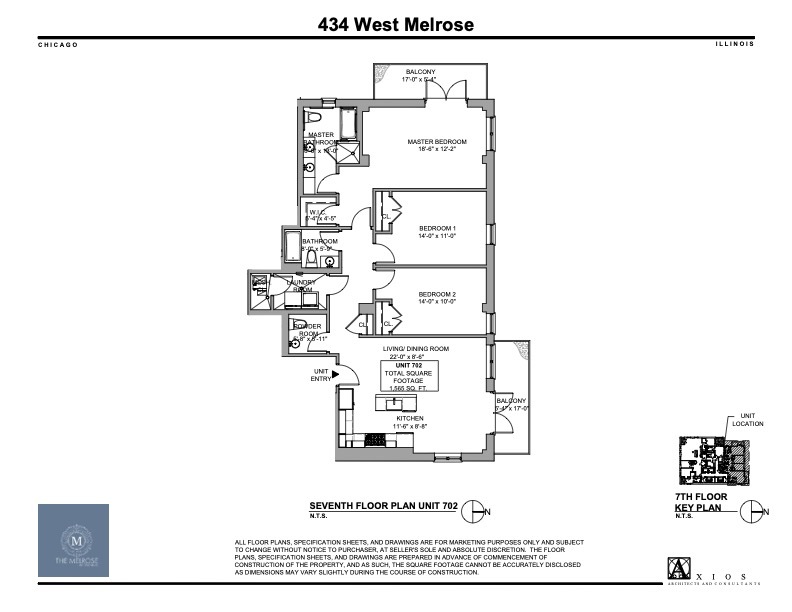 434 W Melrose Street Unit: 402