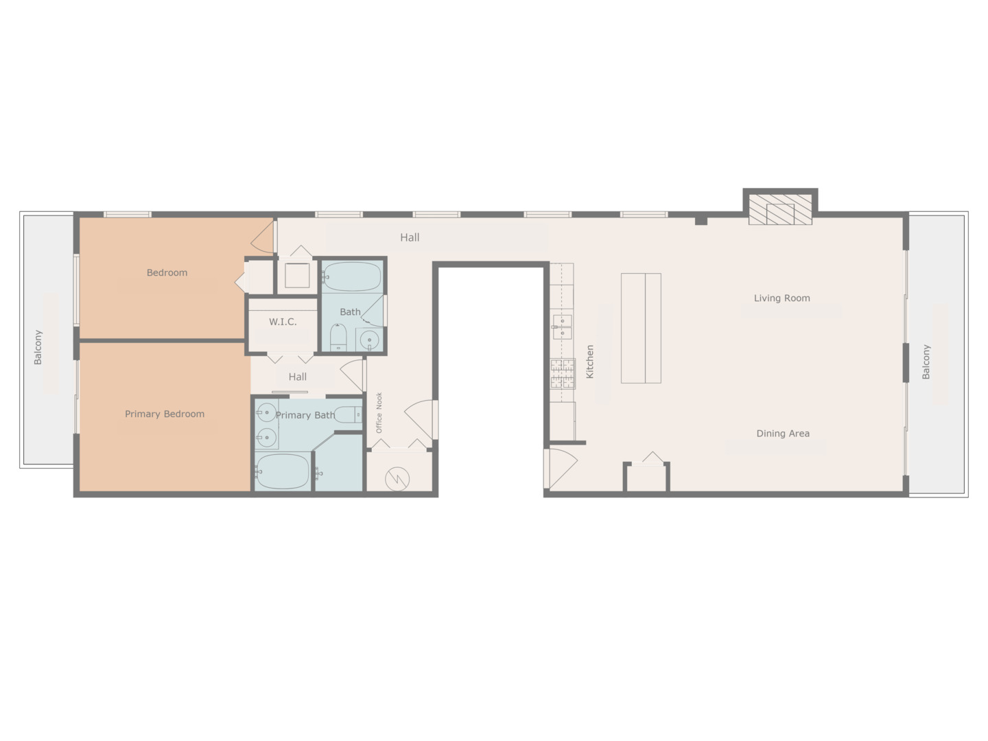 2315 W Wabansia Avenue Unit: 2W