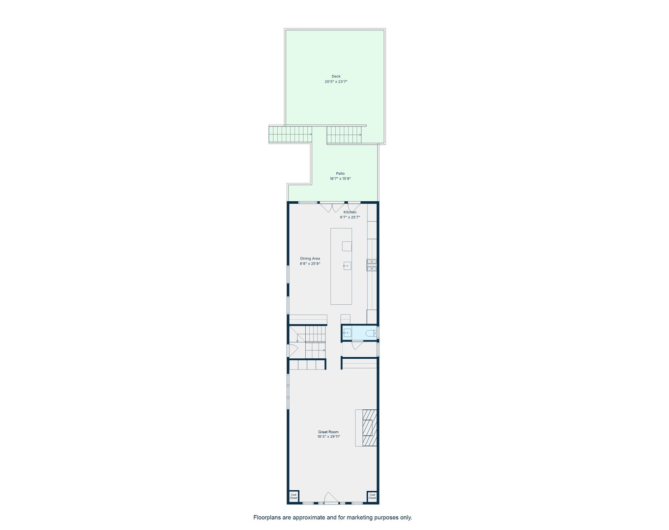 1446 W BELLE PLAINE Avenue