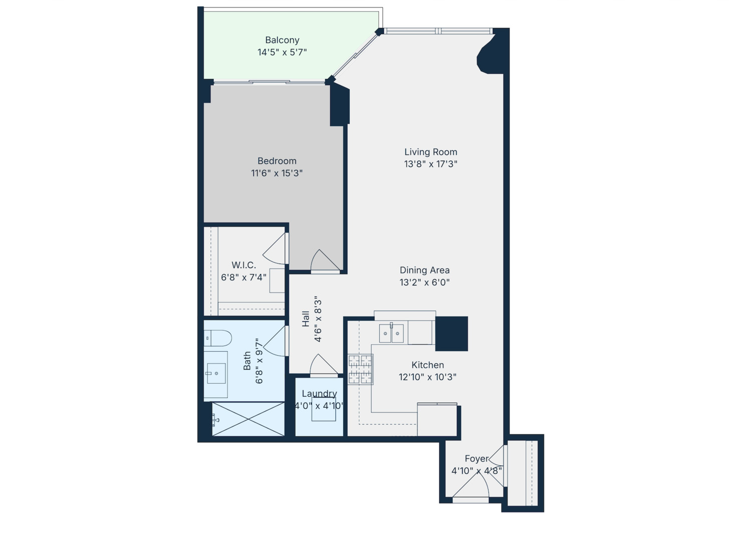 450 E Waterside Drive Unit: 1306