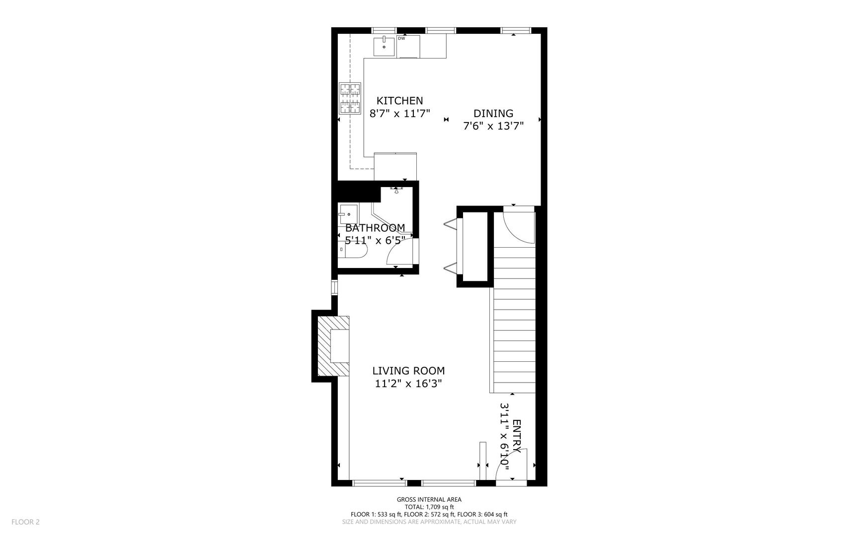 1845 N HALSTED Street Unit: B