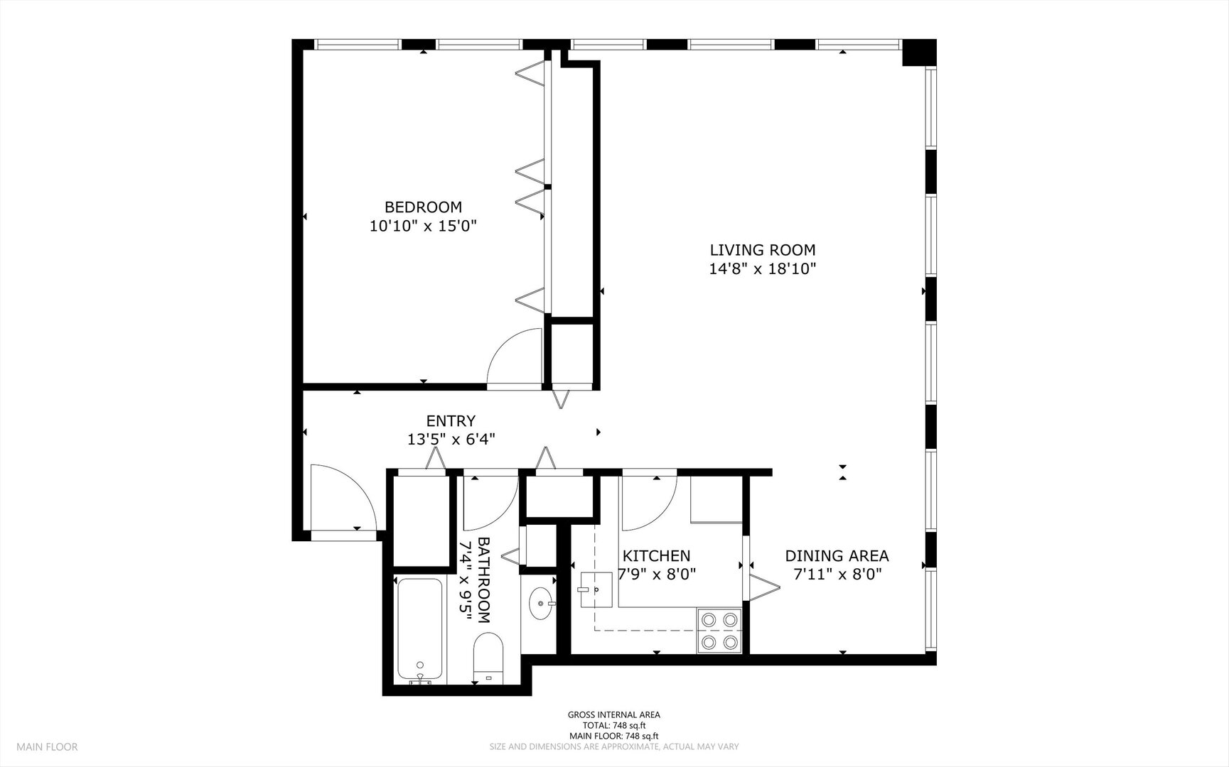 260 E Chestnut Street Unit: 2010