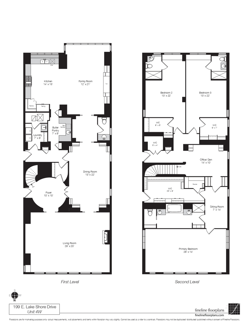 199 E Lake Shore Drive Unit: 4W