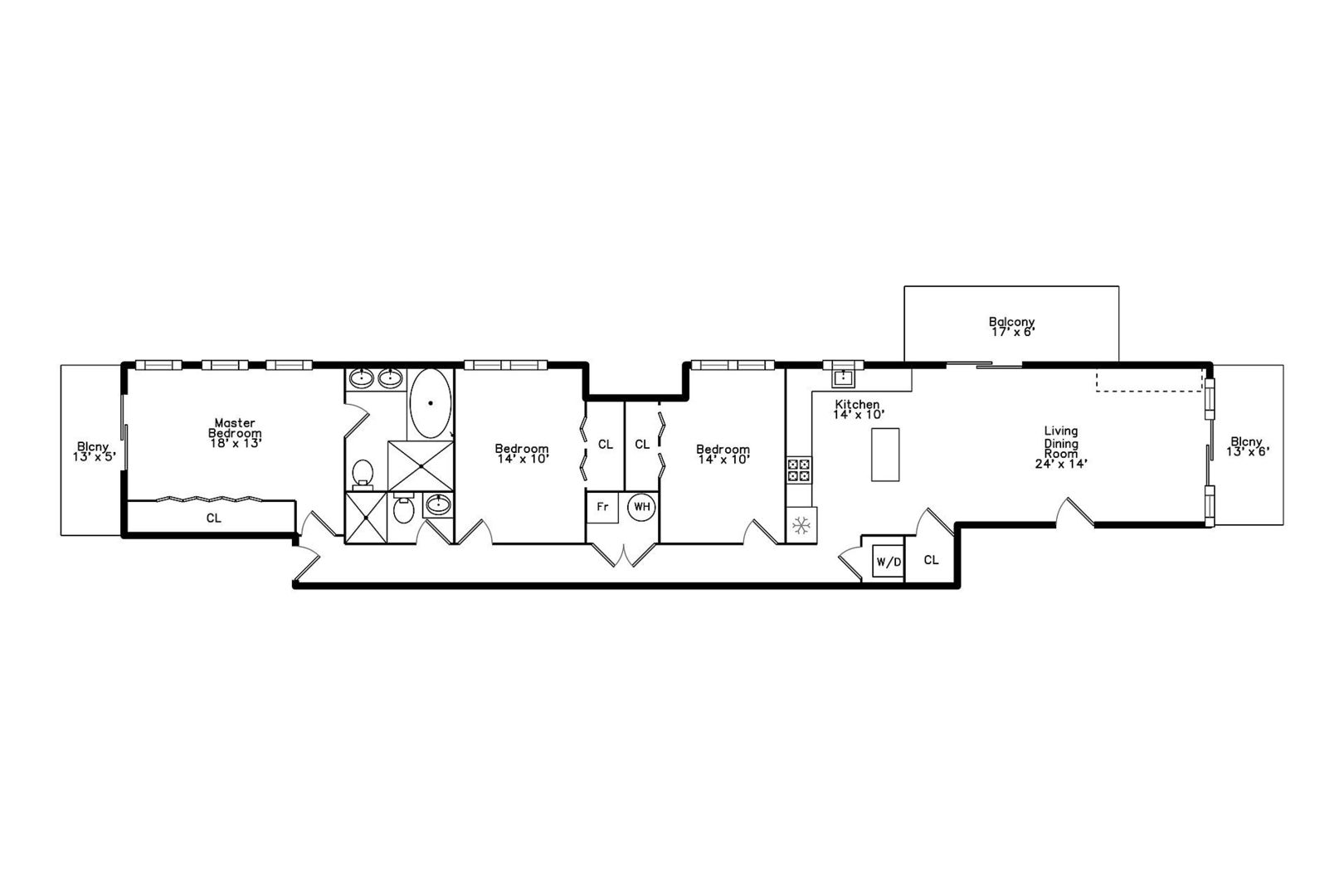 1926 N Lincoln Park West Street Unit: 5A