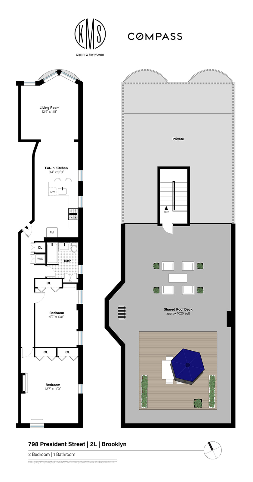 798 President Street 2L