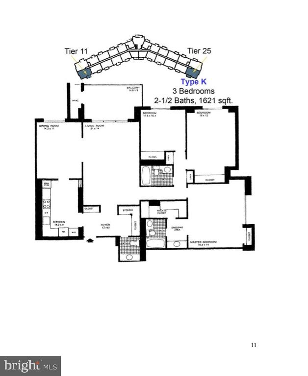205 YOAKUM PARKWAY Unit: 1711