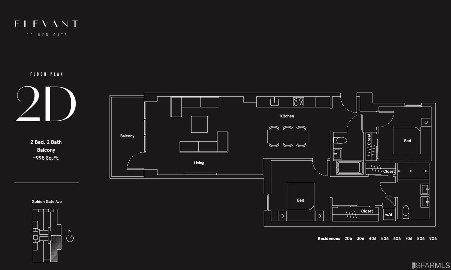 555 Golden Gate Avenue Unit: 706