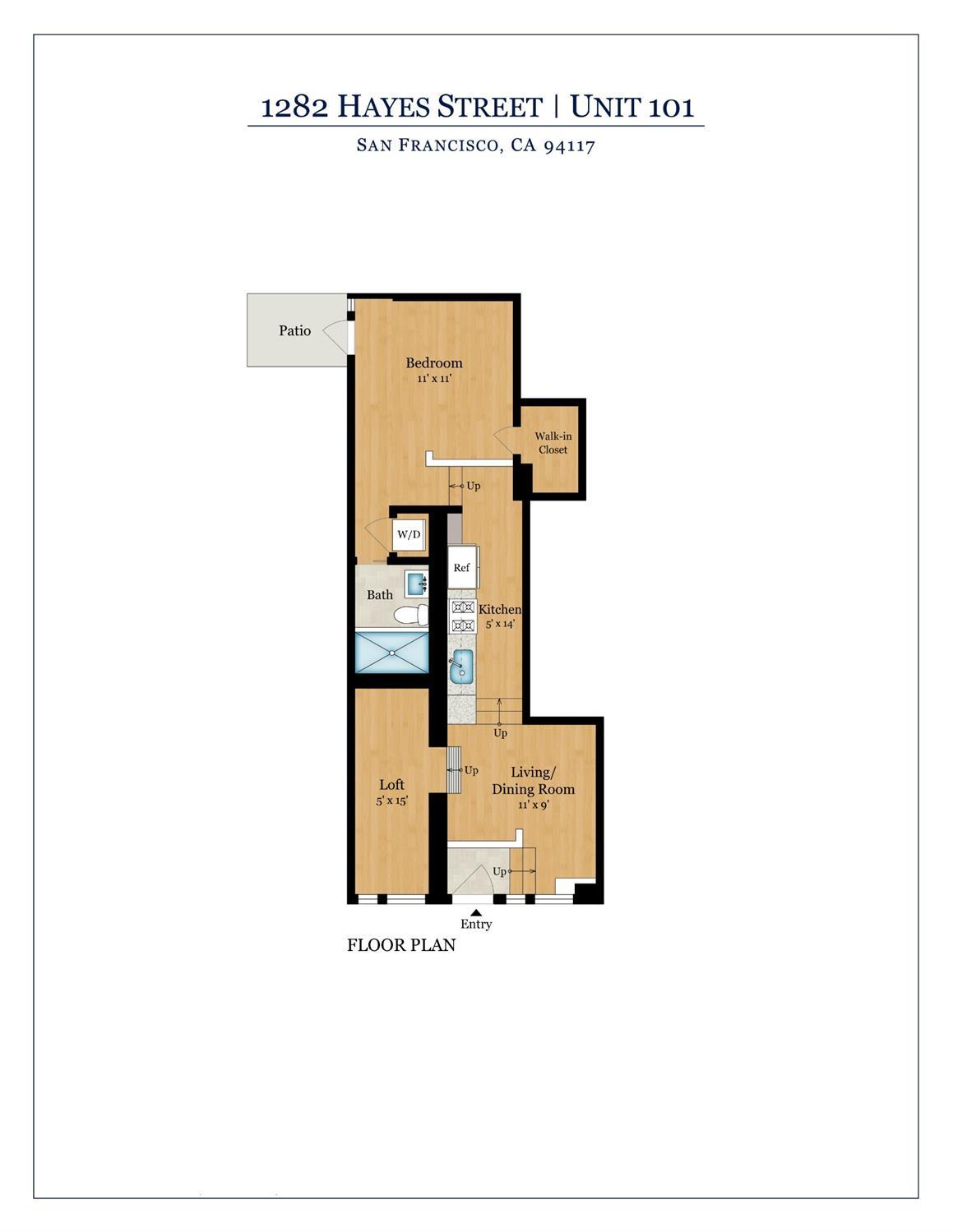 1282 Hayes Street Unit: 101