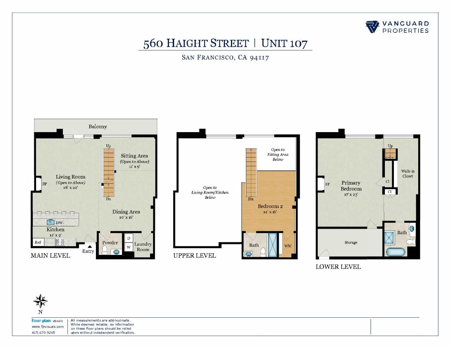 560 Haight Street Unit: 107