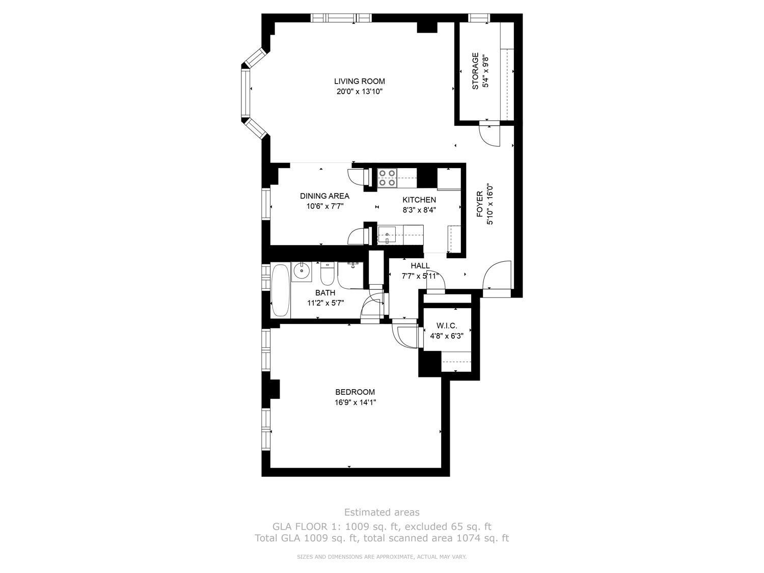 1101 Green Street Unit: 702