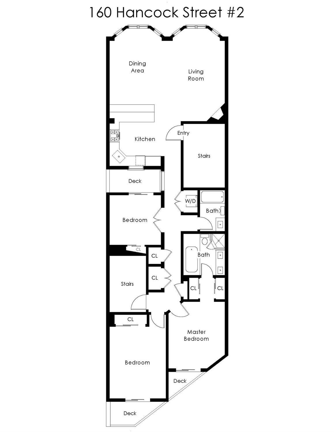 160 Hancock Street Unit: 2