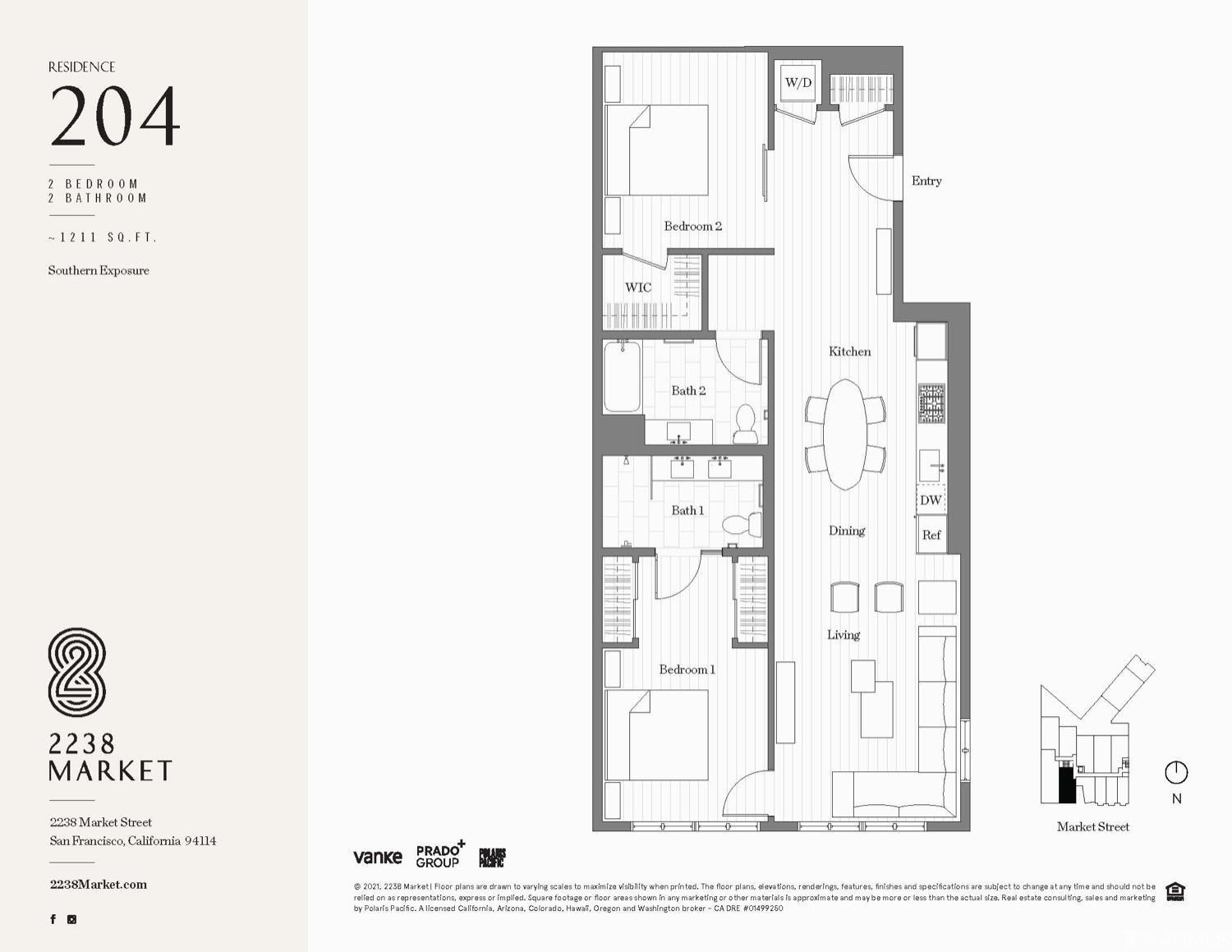 2238 Market Street Unit: 204