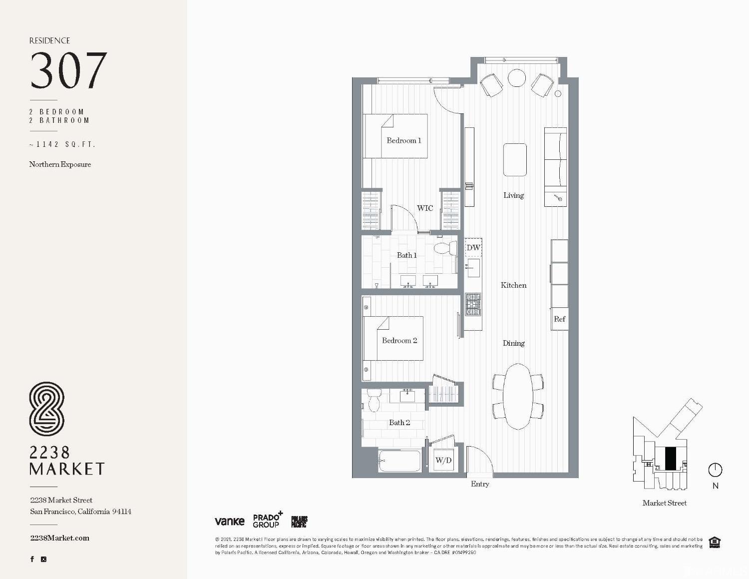 2238 Market Street Unit: 307