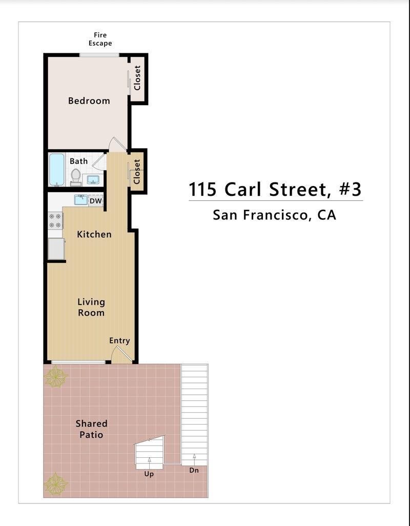 115 Carl Street Unit: 3