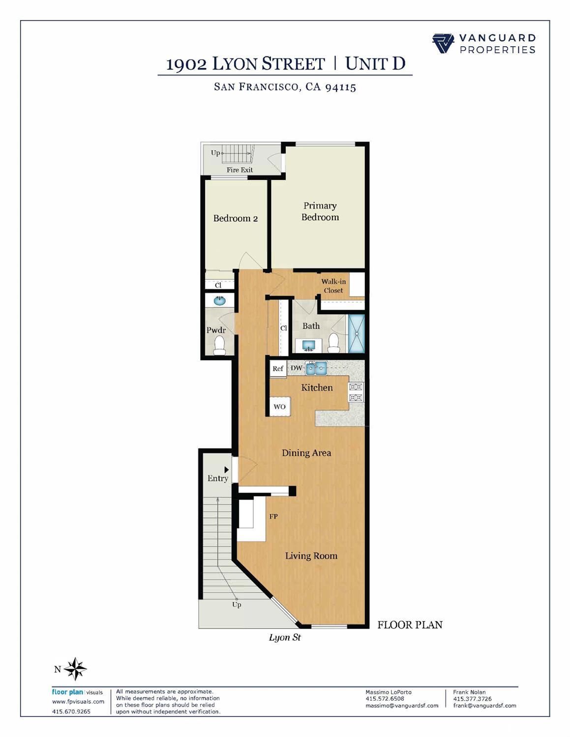 1902 Lyon Street Unit: D