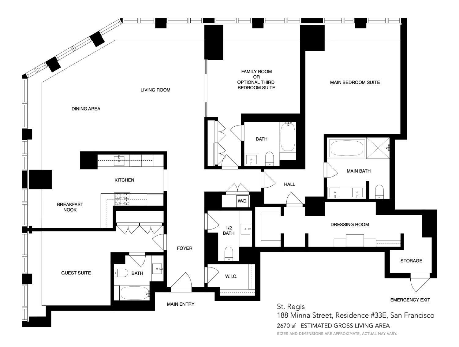 188 Minna Street Unit: 33E